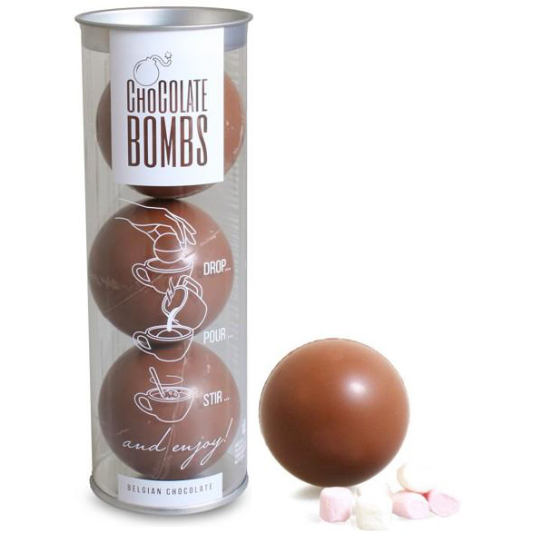 Bombes de chocolat chaud au caramel - 5 ingredients 15 minutes